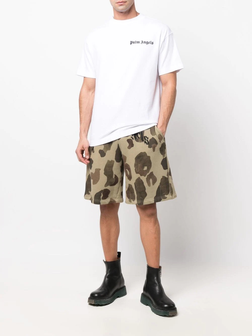 tri-pack logo-print cotton T-shirts - 2