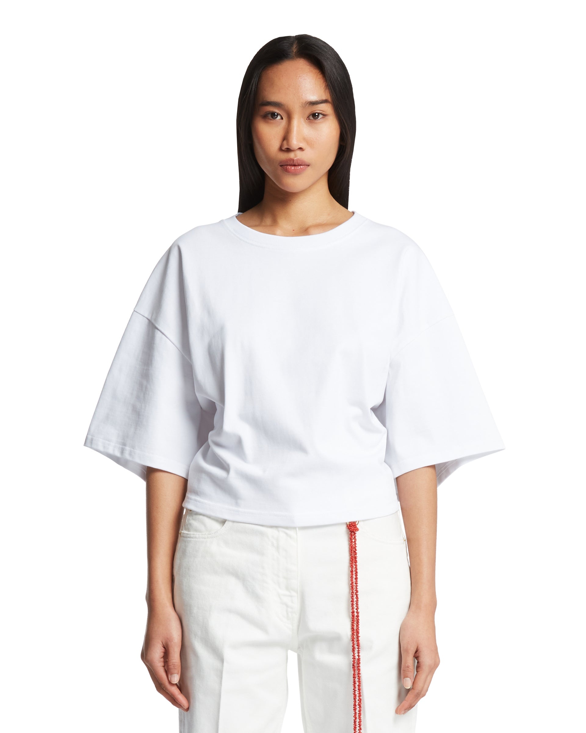 Tシャツ・カットソー DARKPARK Women Tops WJE21FAC330001 White DARKPARK Doyle T-shirt | White | FARFETCH