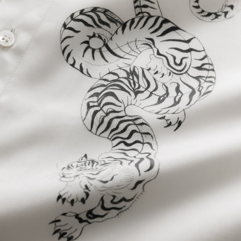 DUKE + DEXTER PD Sketch Antique White Shirt outlook