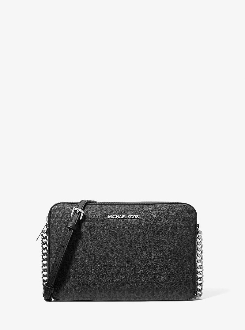 Jet Set Large Logo Crossbody Bag 1