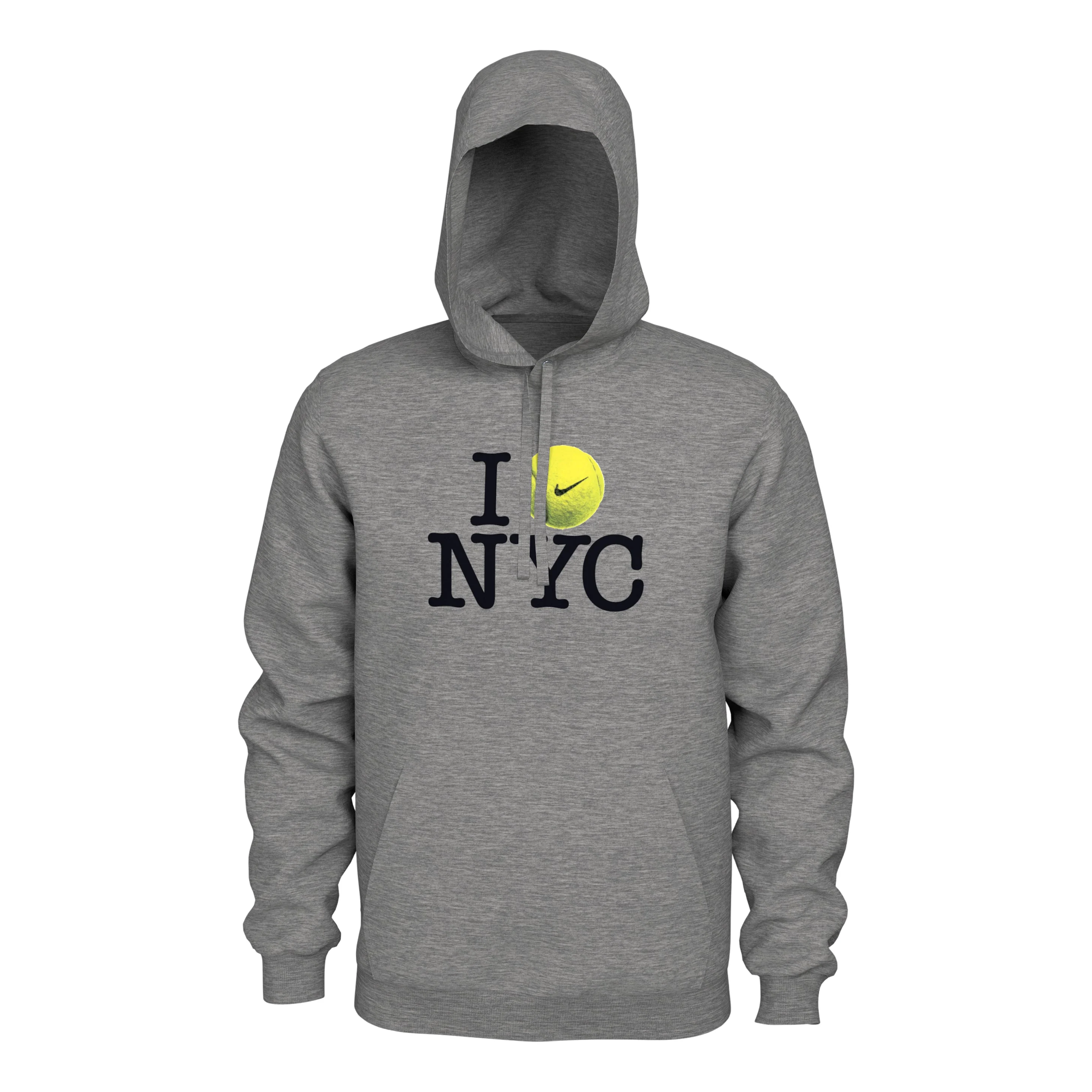 Nike Court Hoodie 'Dark Grey Heather' JU1463-063 - 1