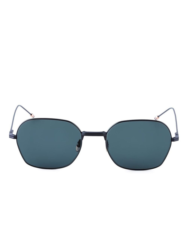 geometric frame sunglasses 1