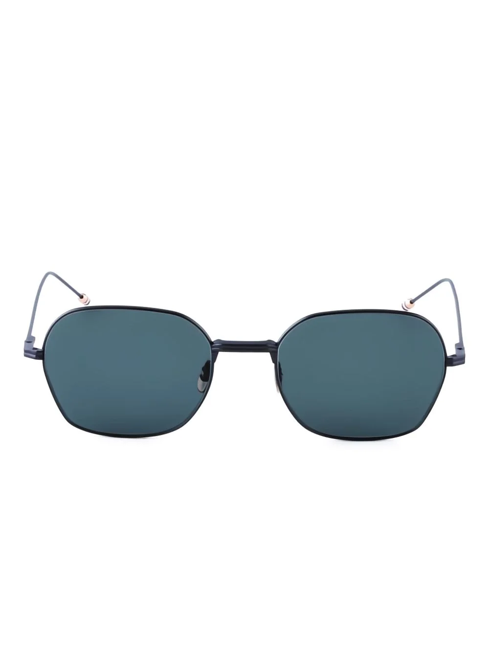 geometric frame sunglasses - 1