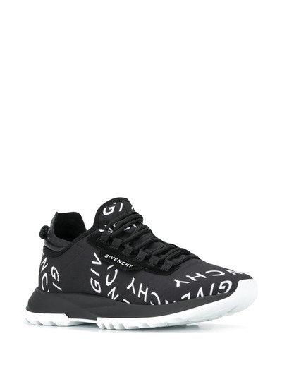 Givenchy logo-print low-top sneakers outlook