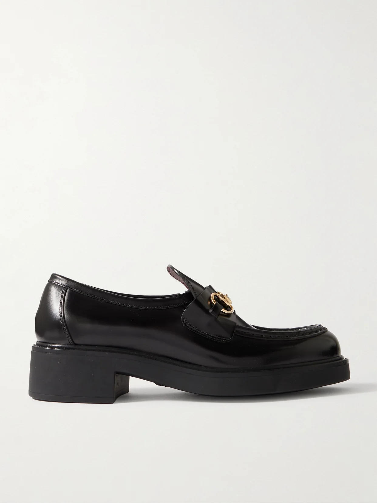 Horsebit-embellished Leather Loafers - 1