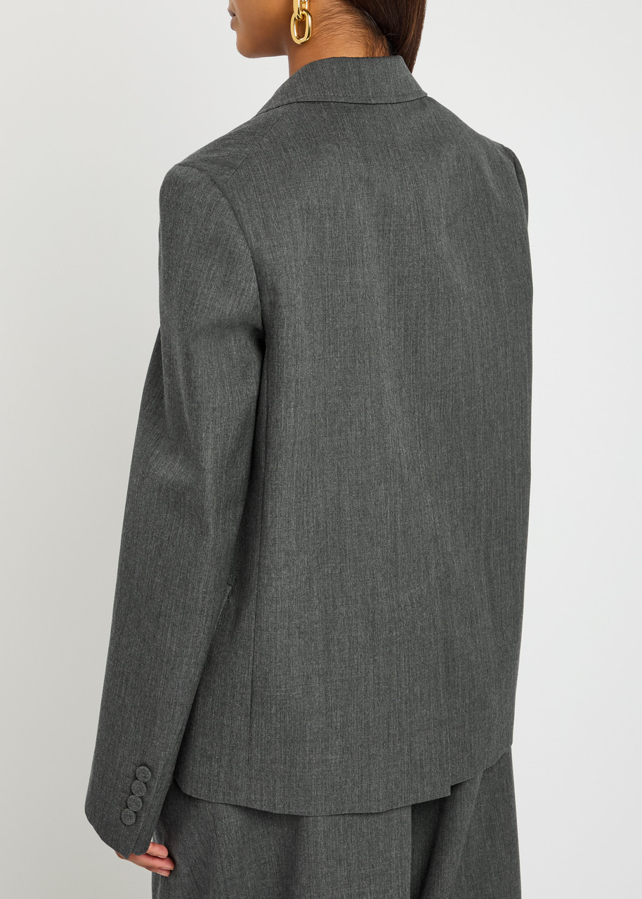 JW Anderson Double Breasted Tailored Wool Blazer - 3