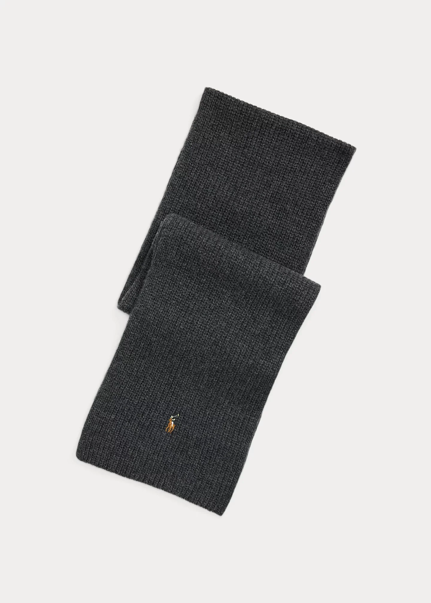 Rib-Knit Wool-Blend Scarf - 1