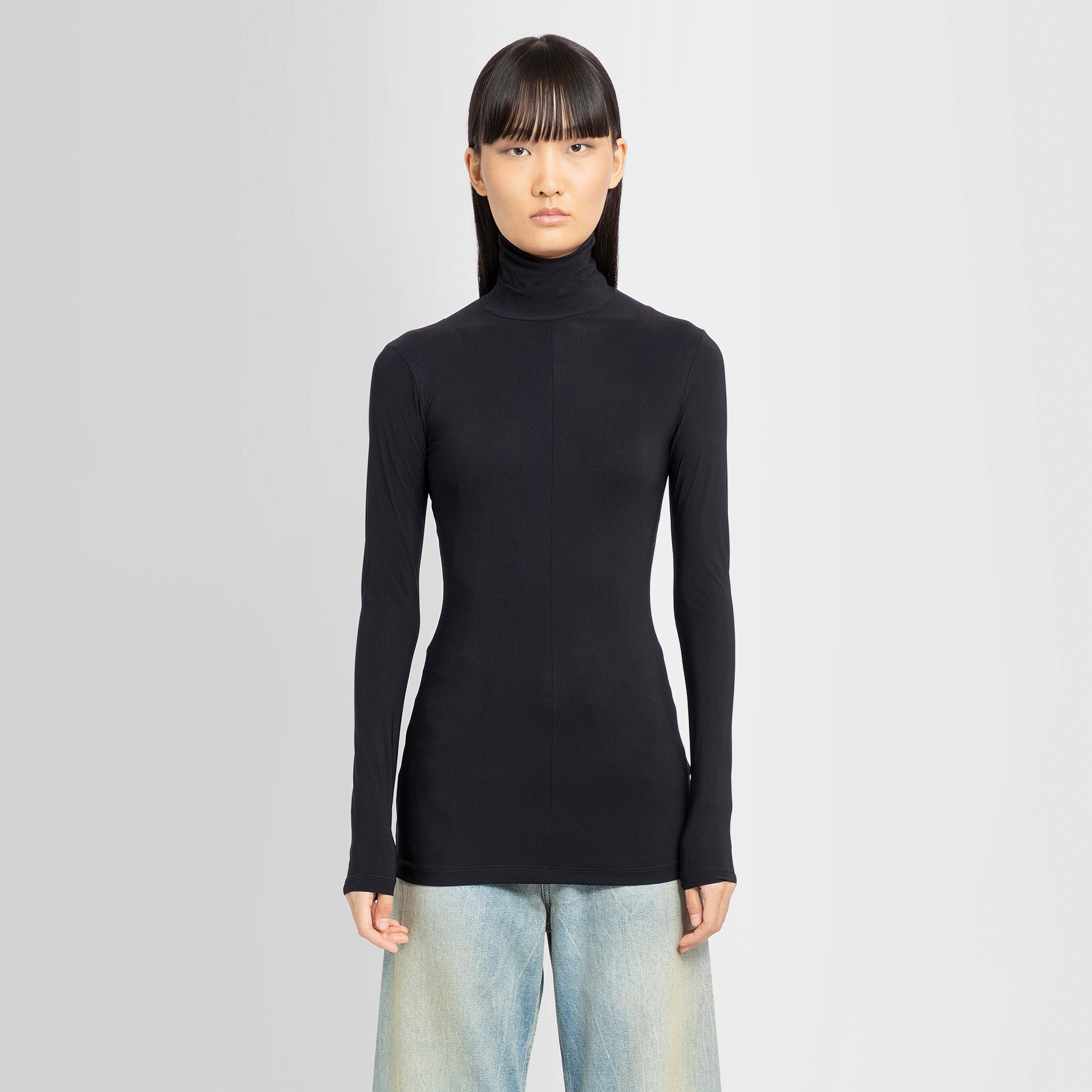 MM6 MAISON MARGIELA WOMAN BLACK T-SHIRTS - 6