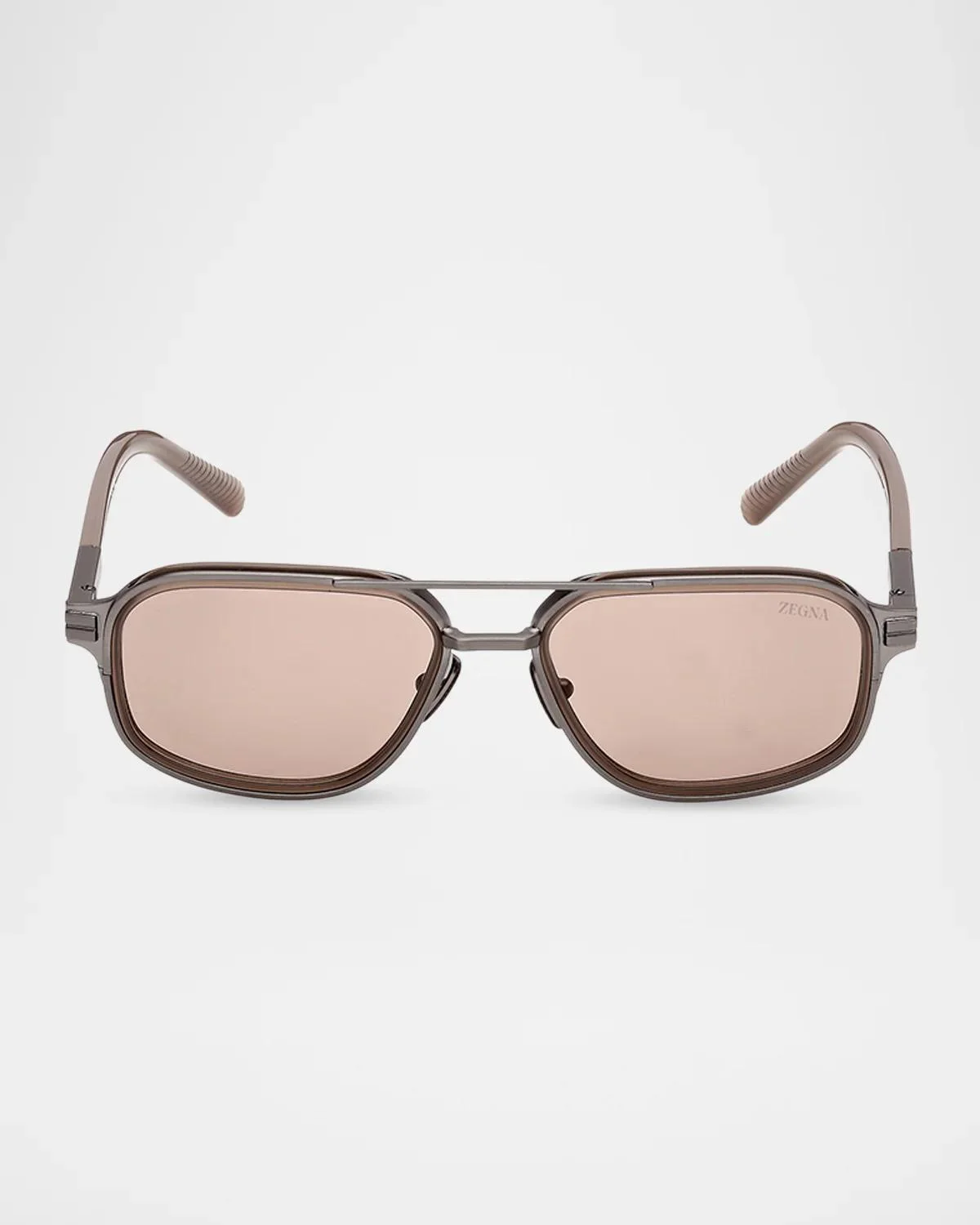 Men's EZ0320 Metal Navigator Sunglasses - 1