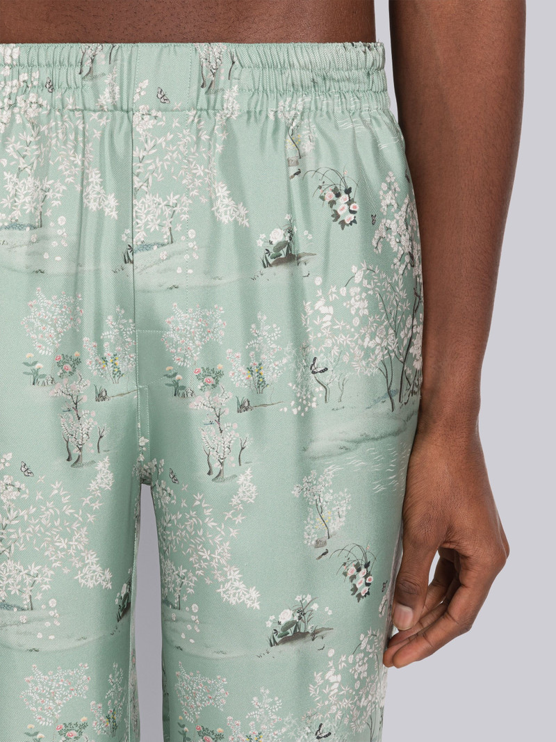 Silk Twill Toile Pajama Trouser 5