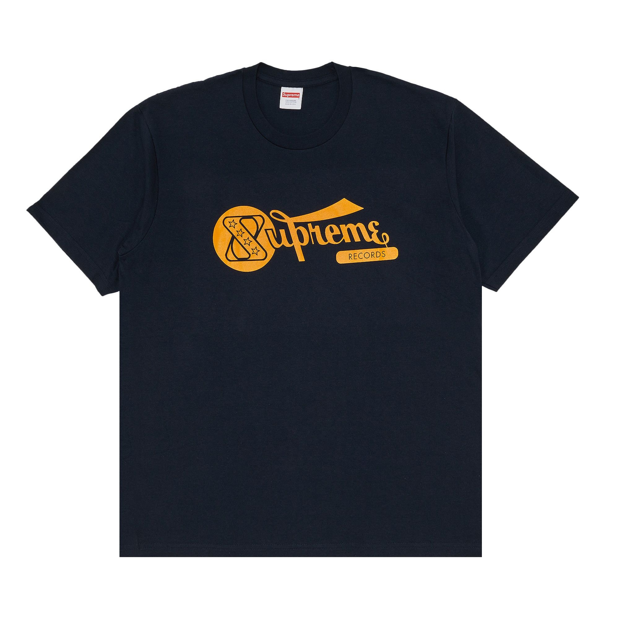 Supreme Records Tee 'Navy' - 1