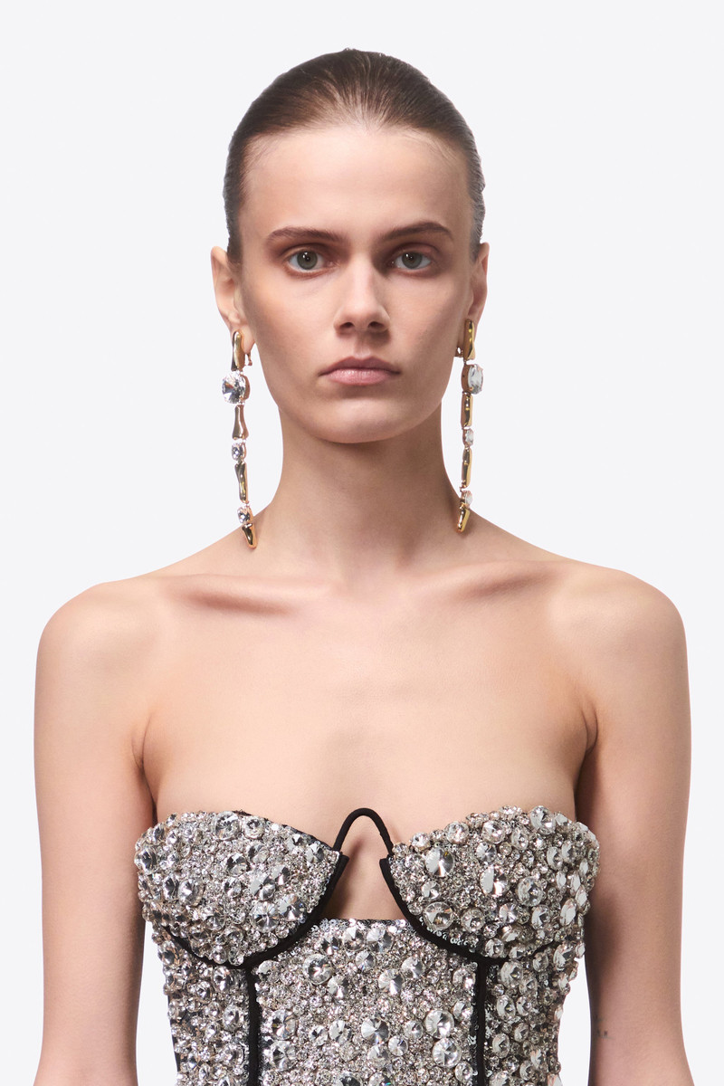 AREA LONG BONE DROP EARRINGS outlook