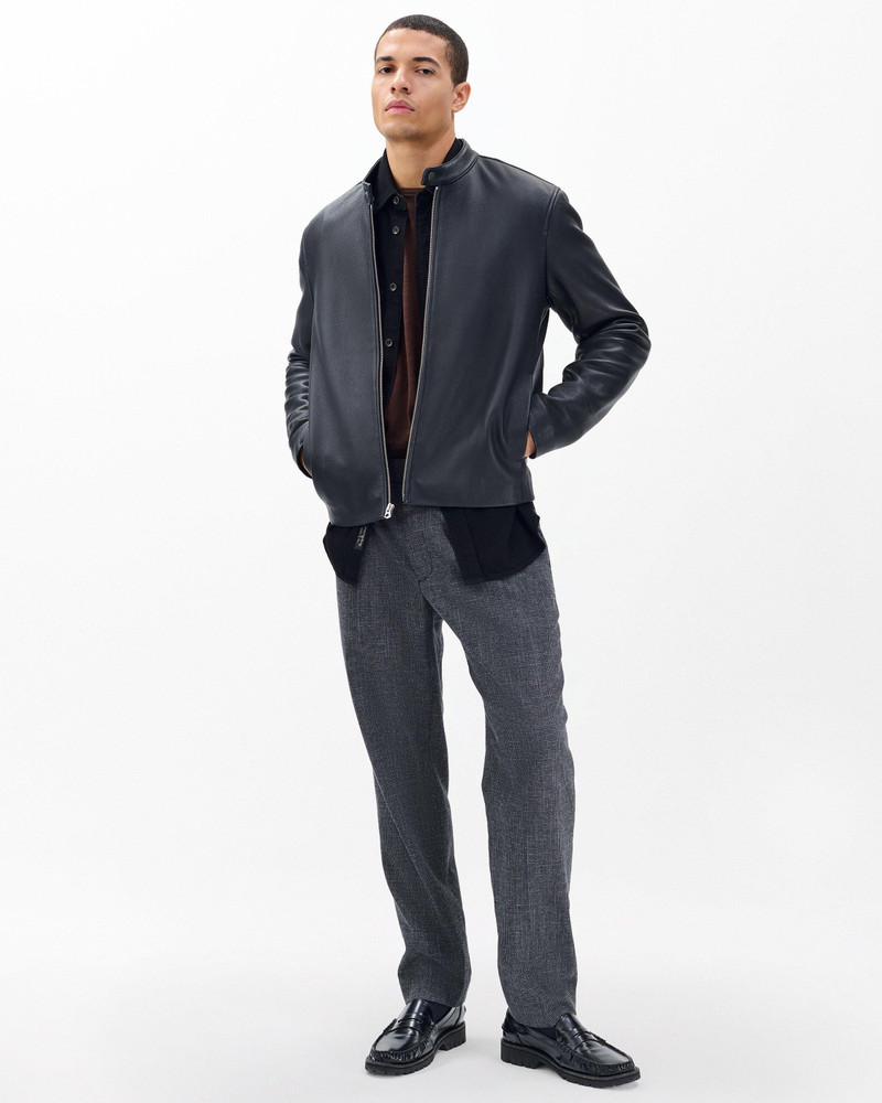 Café Racer Leather Jacket 1