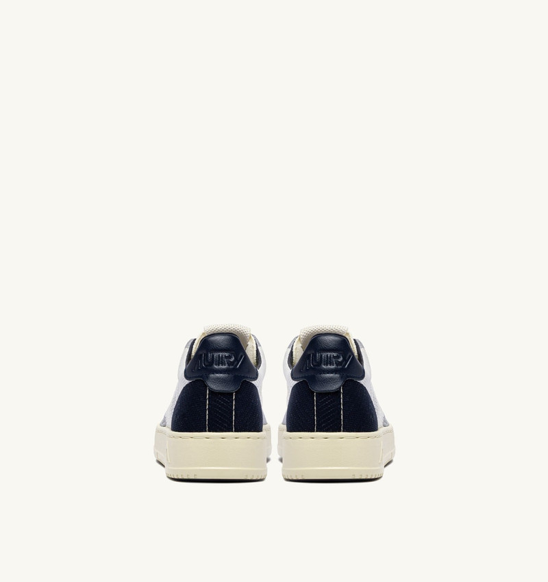 MEDALIST EASEKNIT LOW SNEAKERS IN IVORY WHITE SPACE AND LOFT KNIT 3