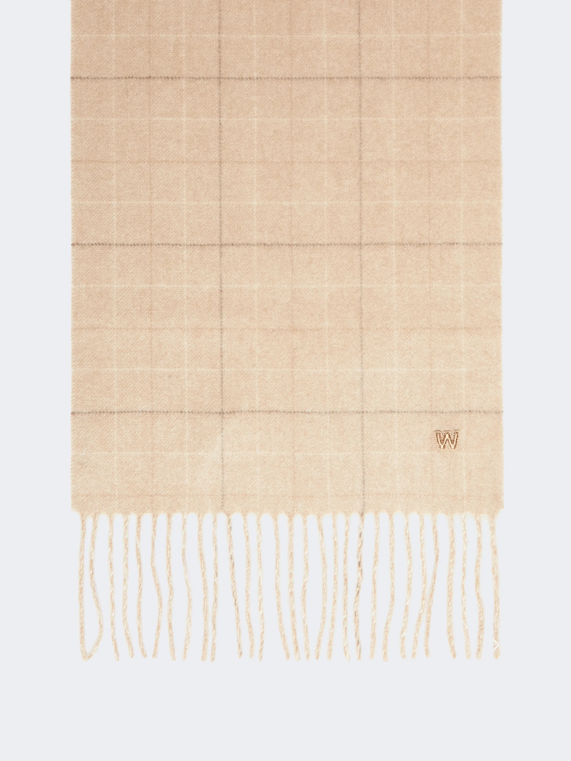 CATONE Cashmere scarf - CAMEL - 1