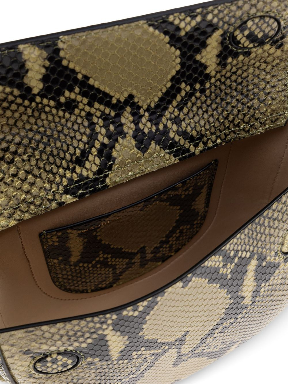 Mia snakeskin tote bag - 5