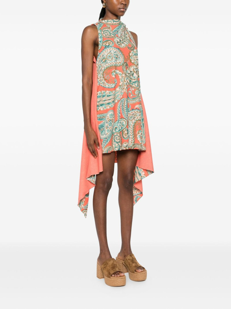 paisley-print midi dress 3