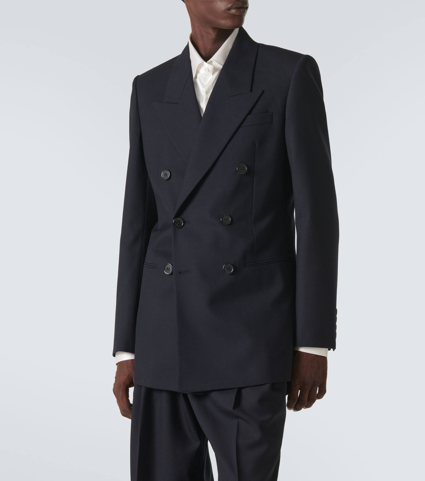 Wool tuxedo jacket - 3