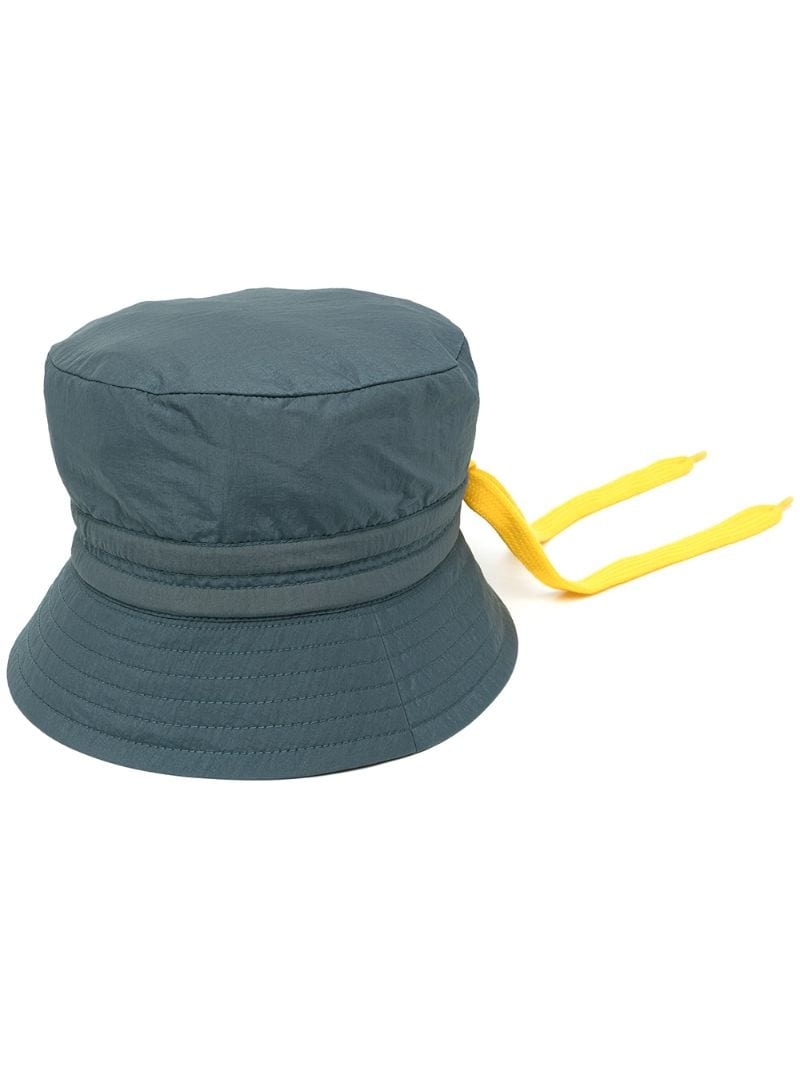 drawstring-fastened bucket hat - 1