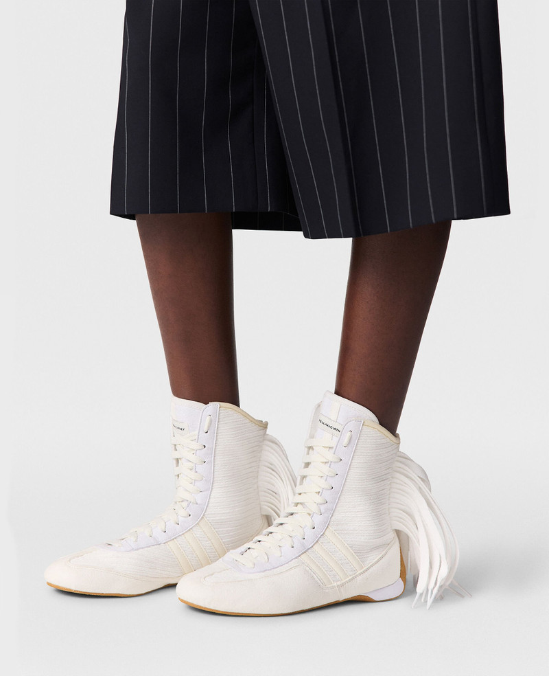 Stella McCartney Rasant Fringe High-Top Sneakers outlook