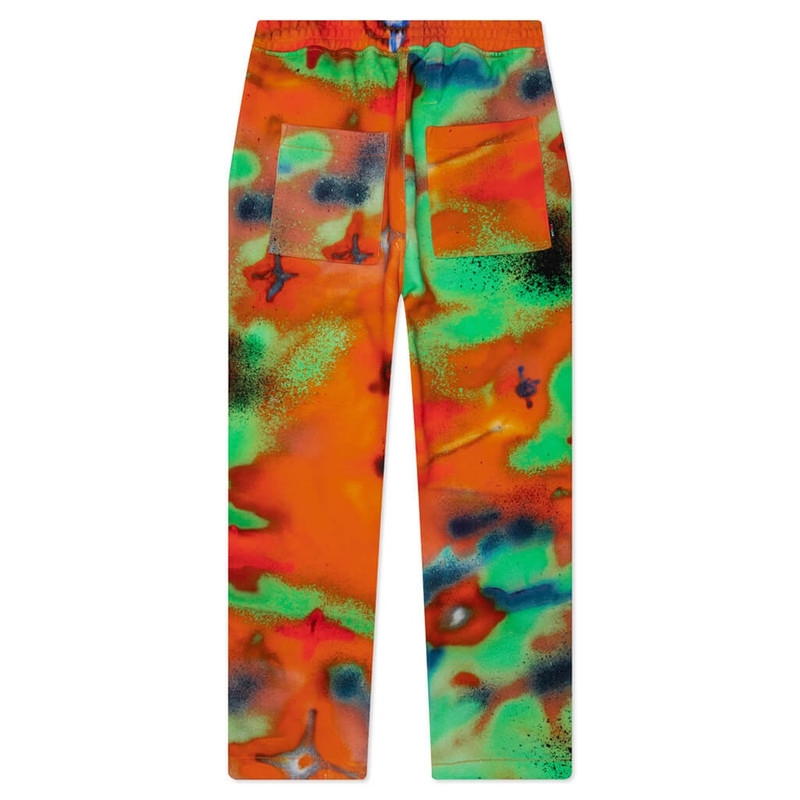 Converse CONVERSE SHAPES X COME TEES WIDE LEG FLEECE PANT - ORANGE/RED outlook