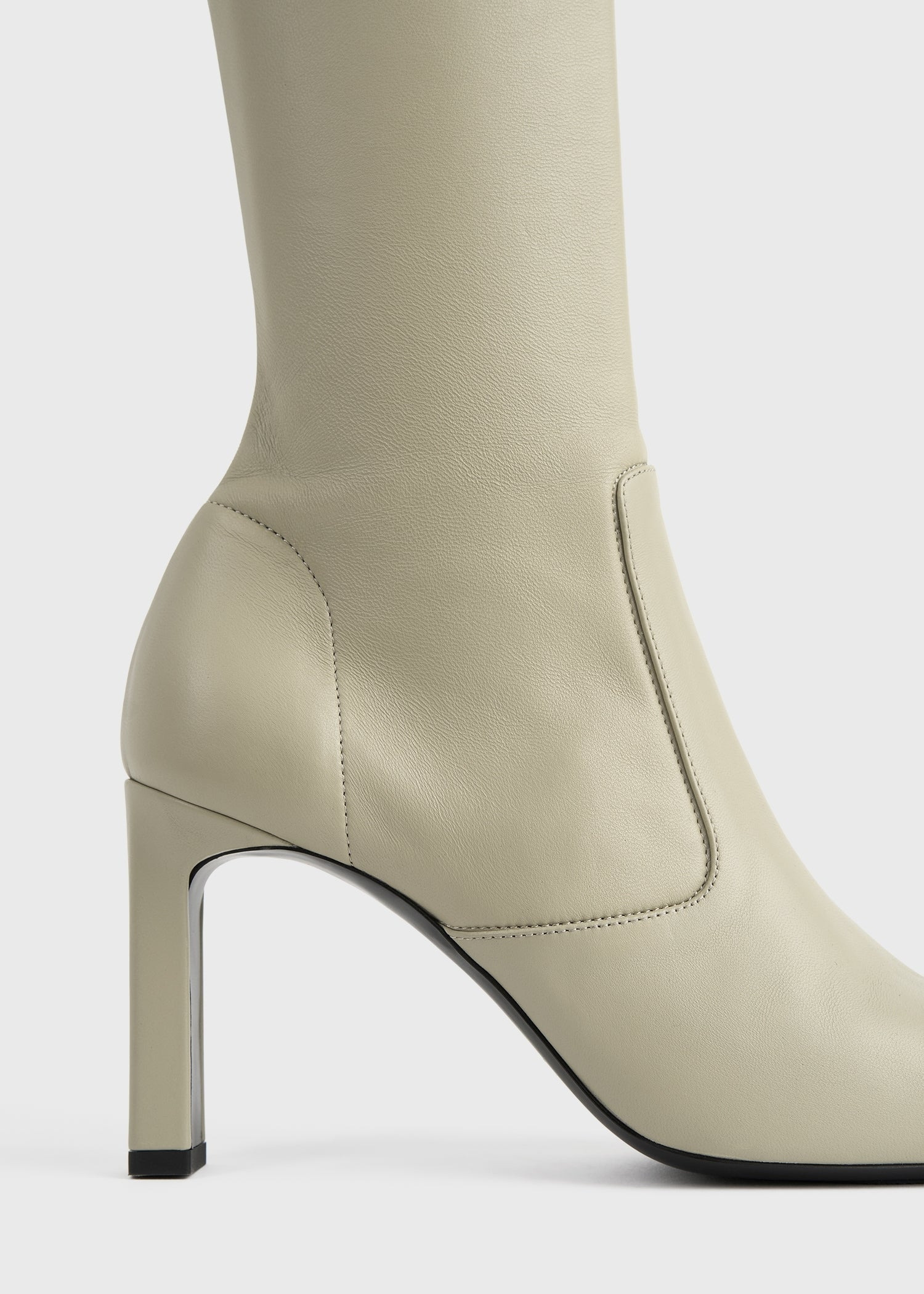 Nappa over-the-knee boots rye - 5