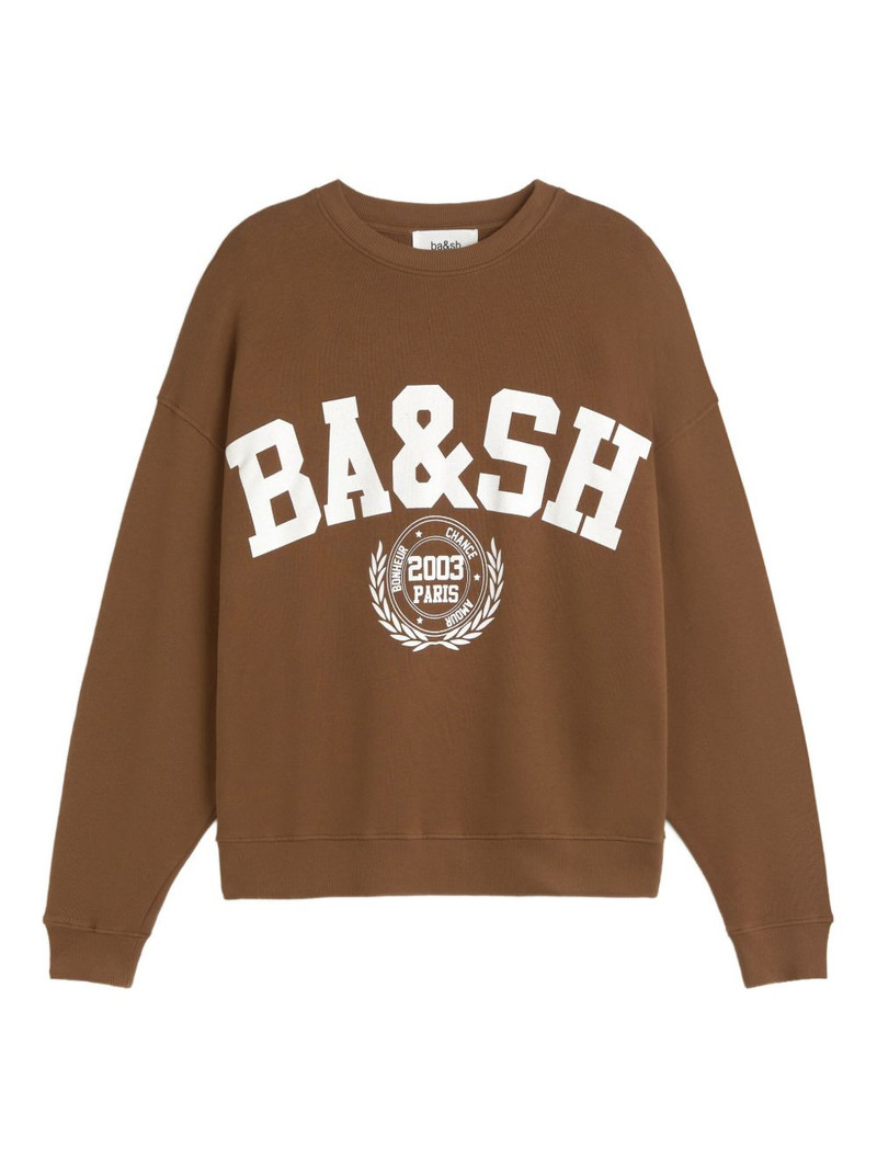 Benjamin logo-print sweatshirt 1