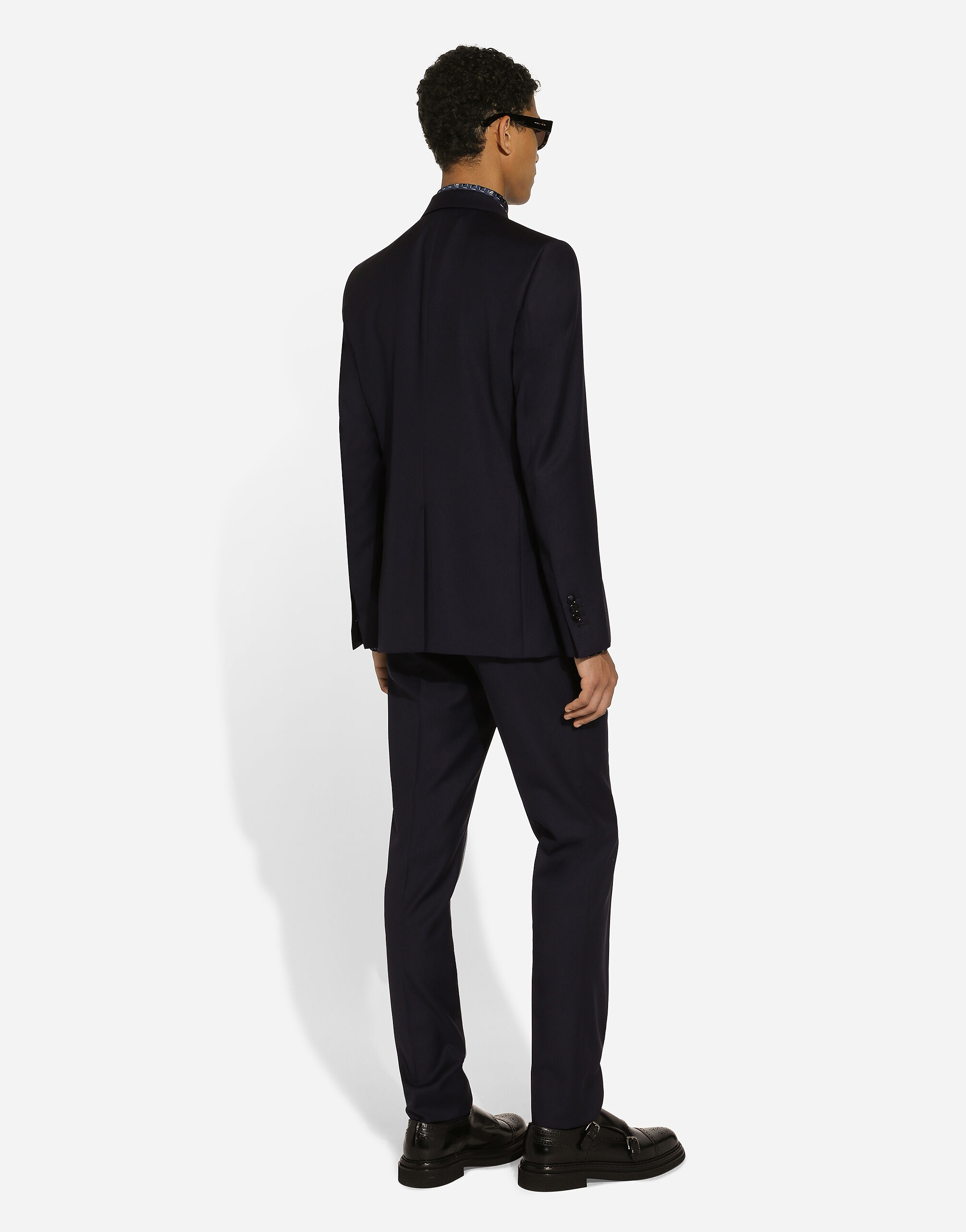 Silk Martini-fit shirt with tie print - 3