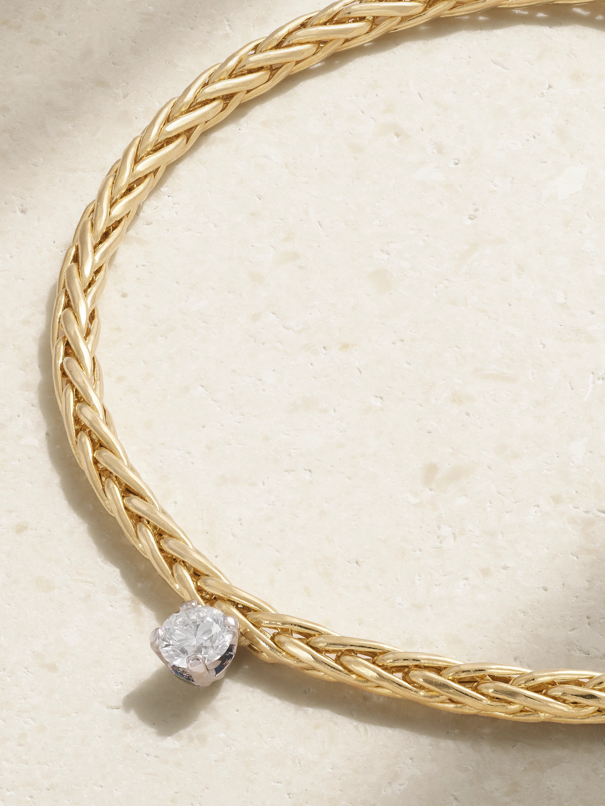 18-karat Gold Diamond Bracelet - 4