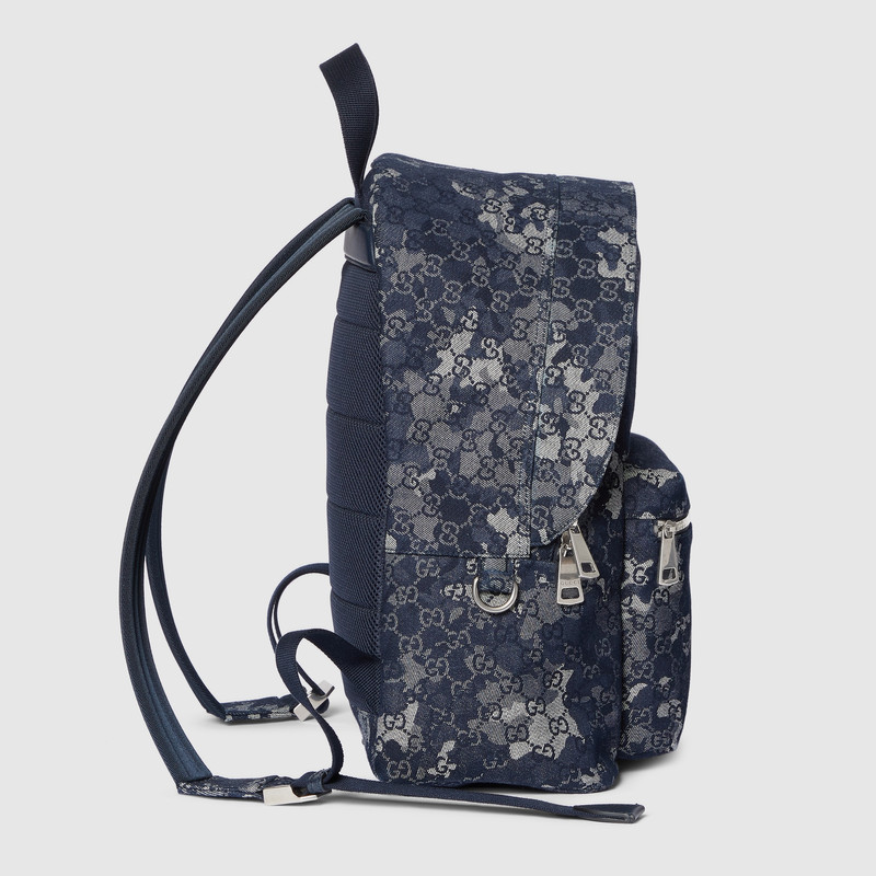GG denim large backpack 6