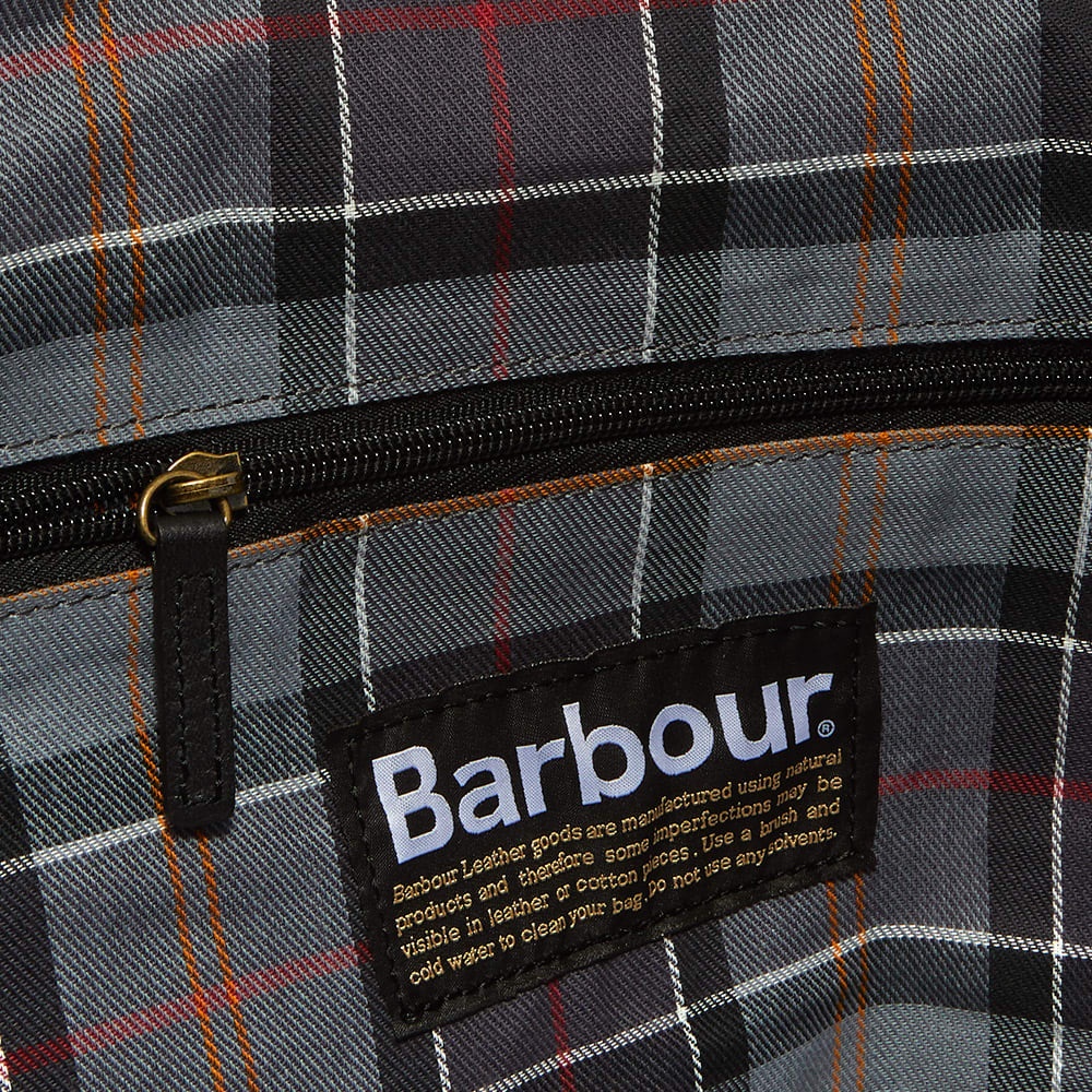 Barbour Leather Medium Travel Explorer - 3