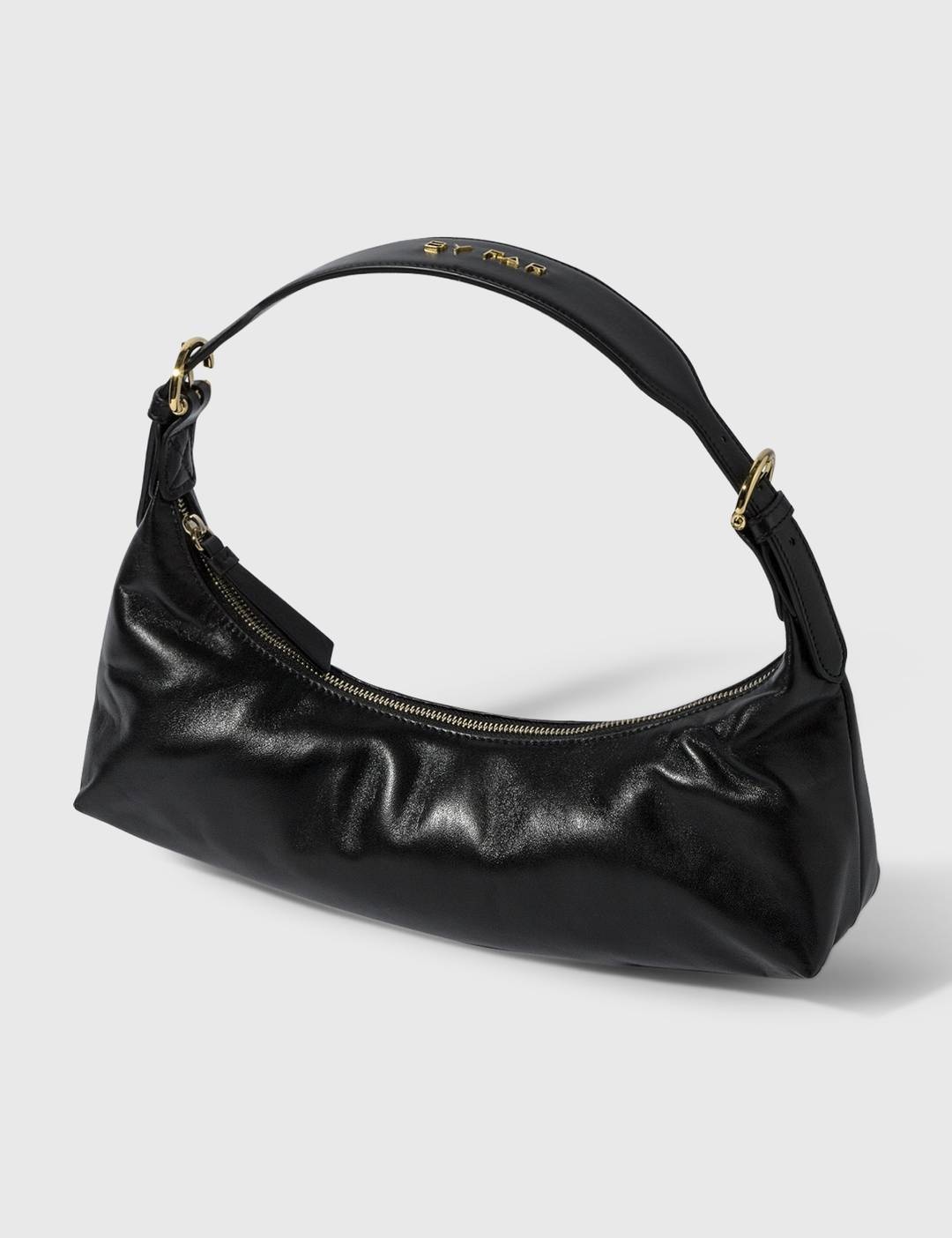 Mara Black Leather Bag - 1