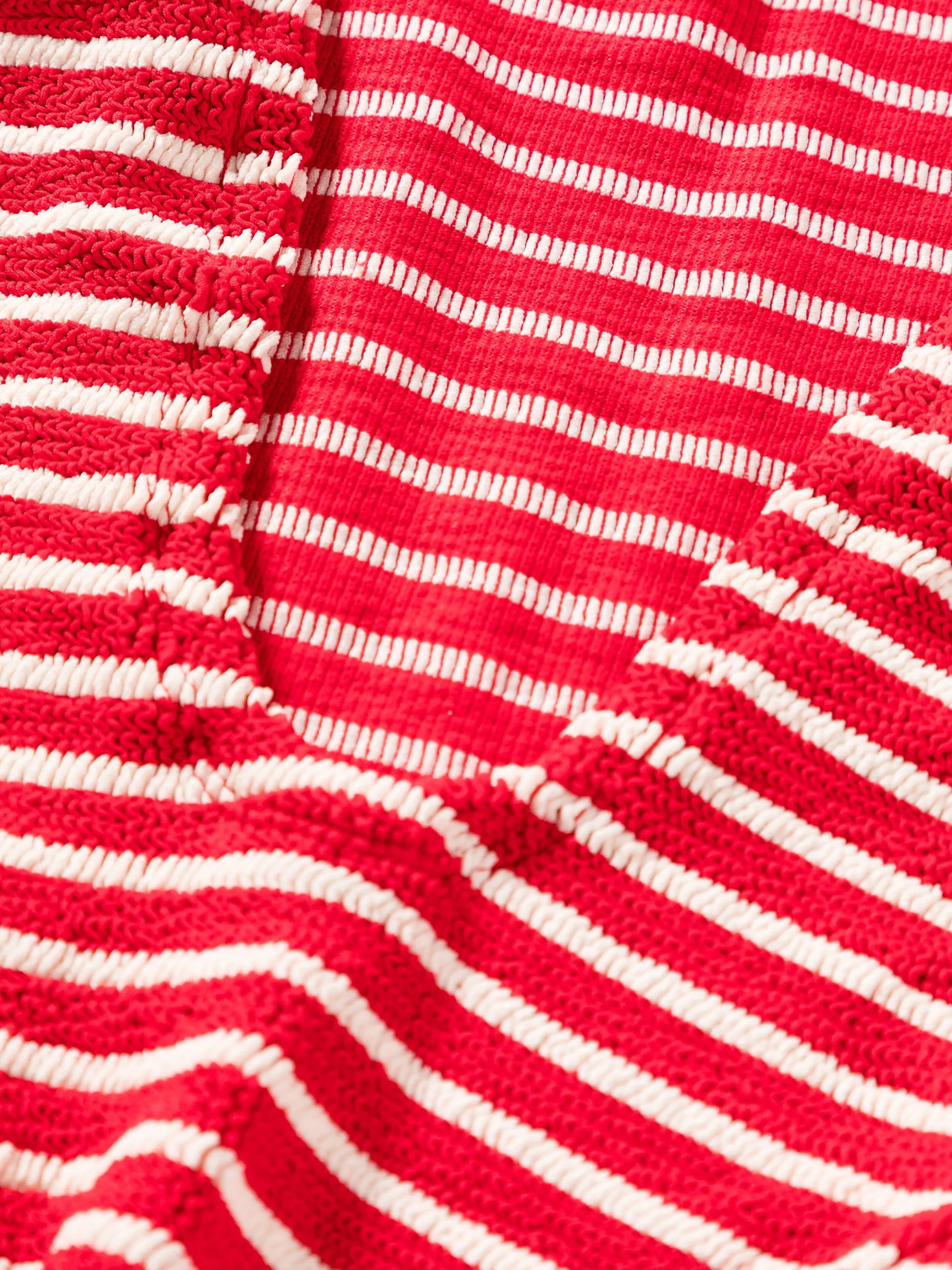 candy-stripe crinkled swimsuit - 3
