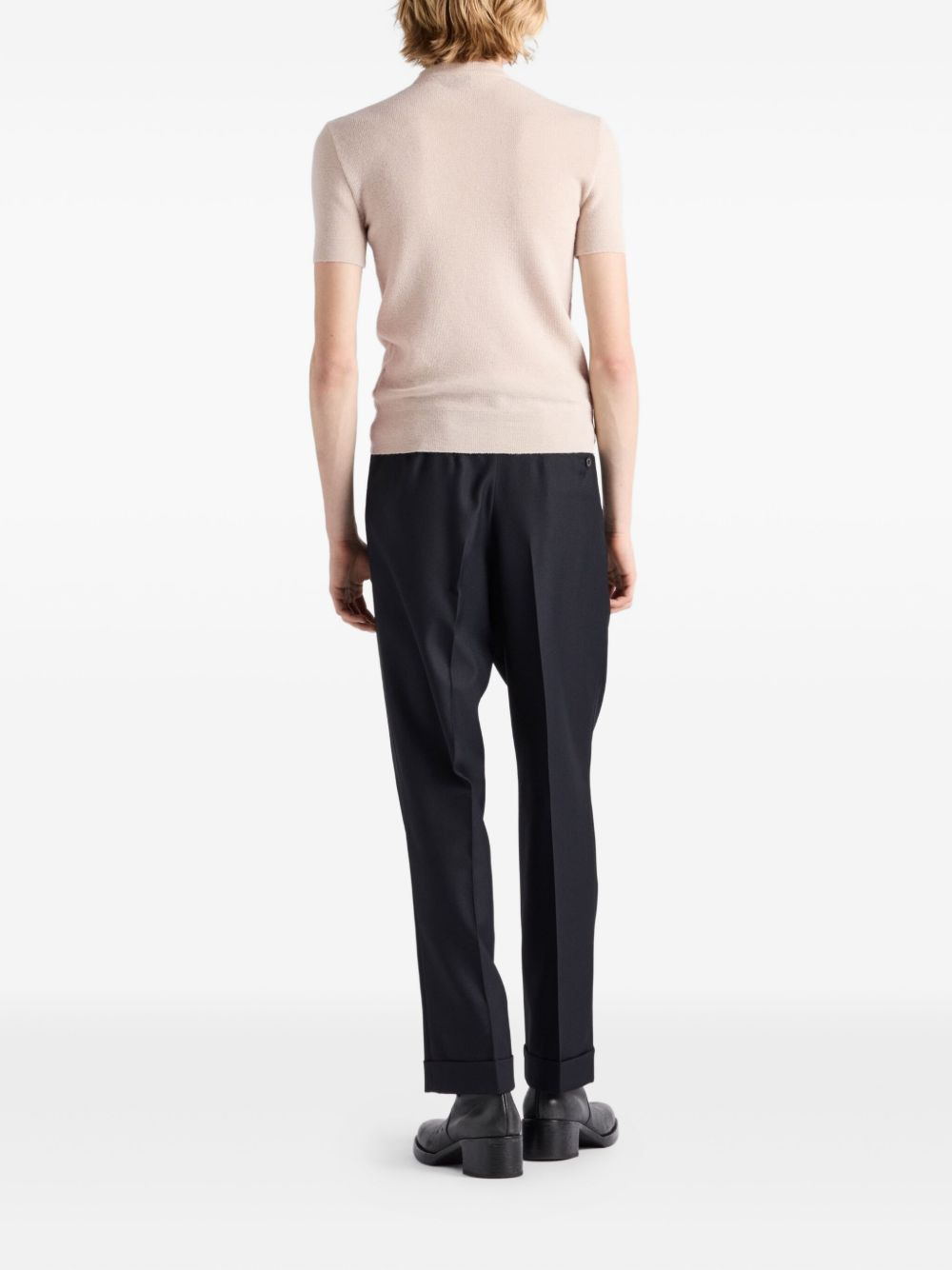 wool crew-neck sweater - 3