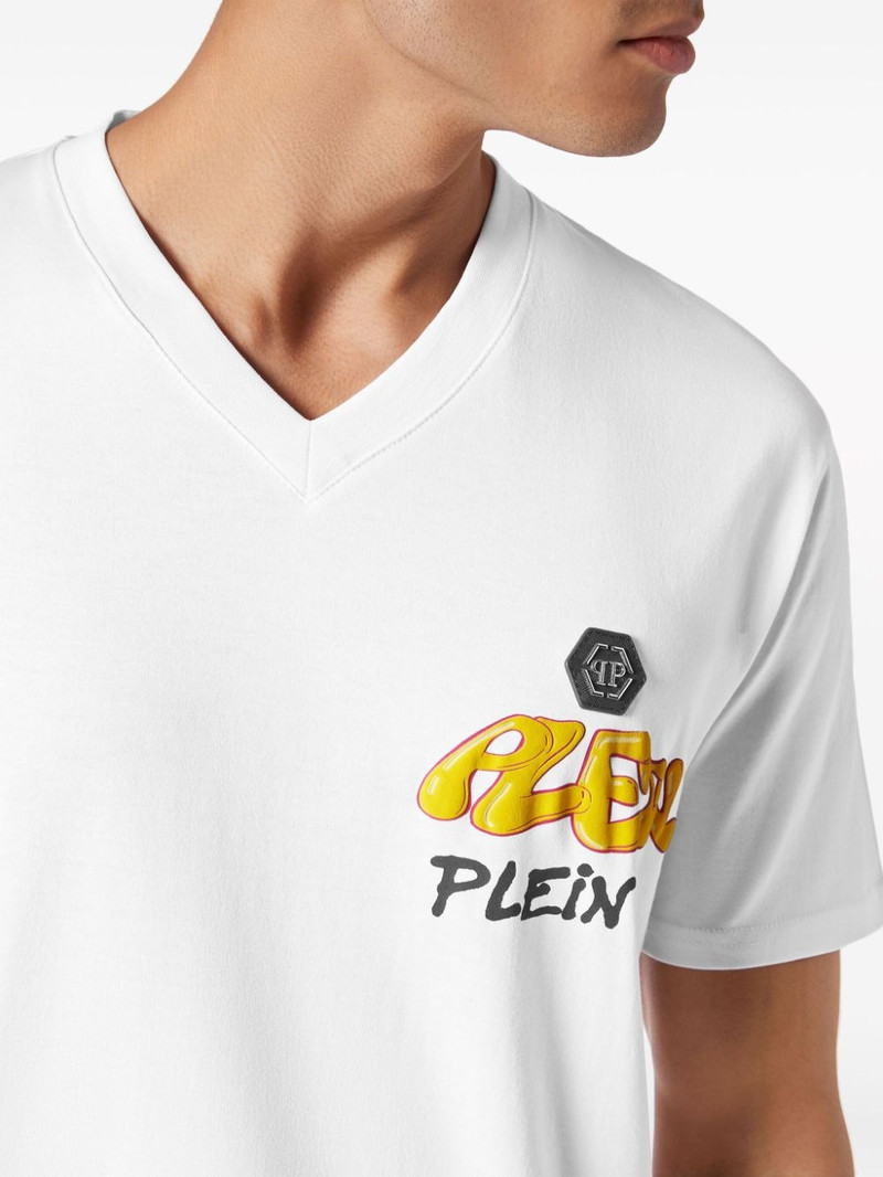 logo-print cotton T-shirt 5