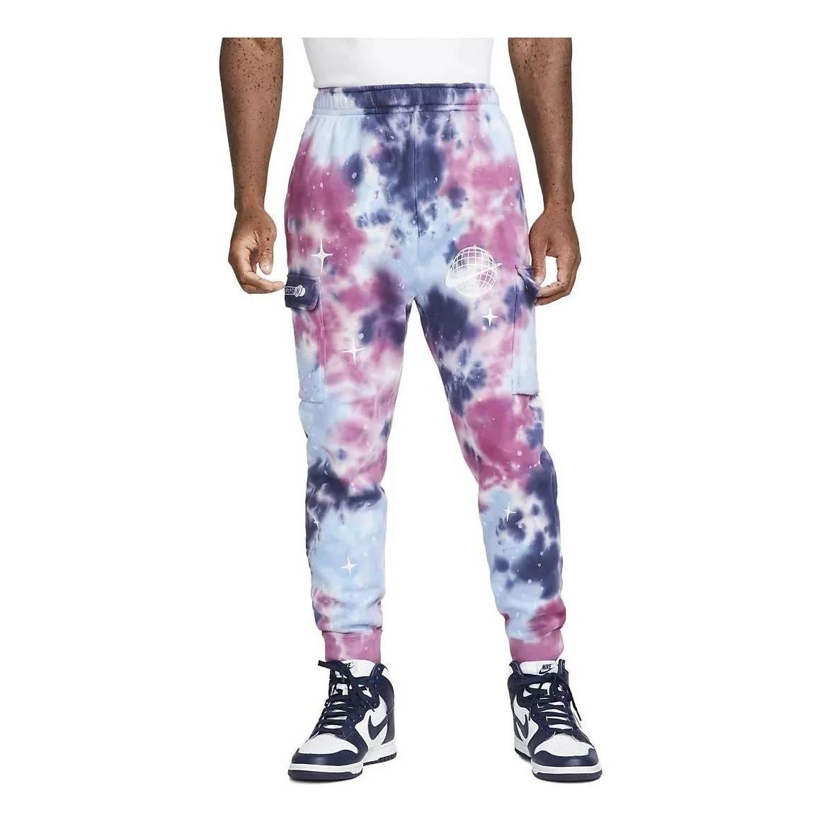 Nike Nsw Club Space Wave Cargo Pants 'Multi' FB9041-500 - 1