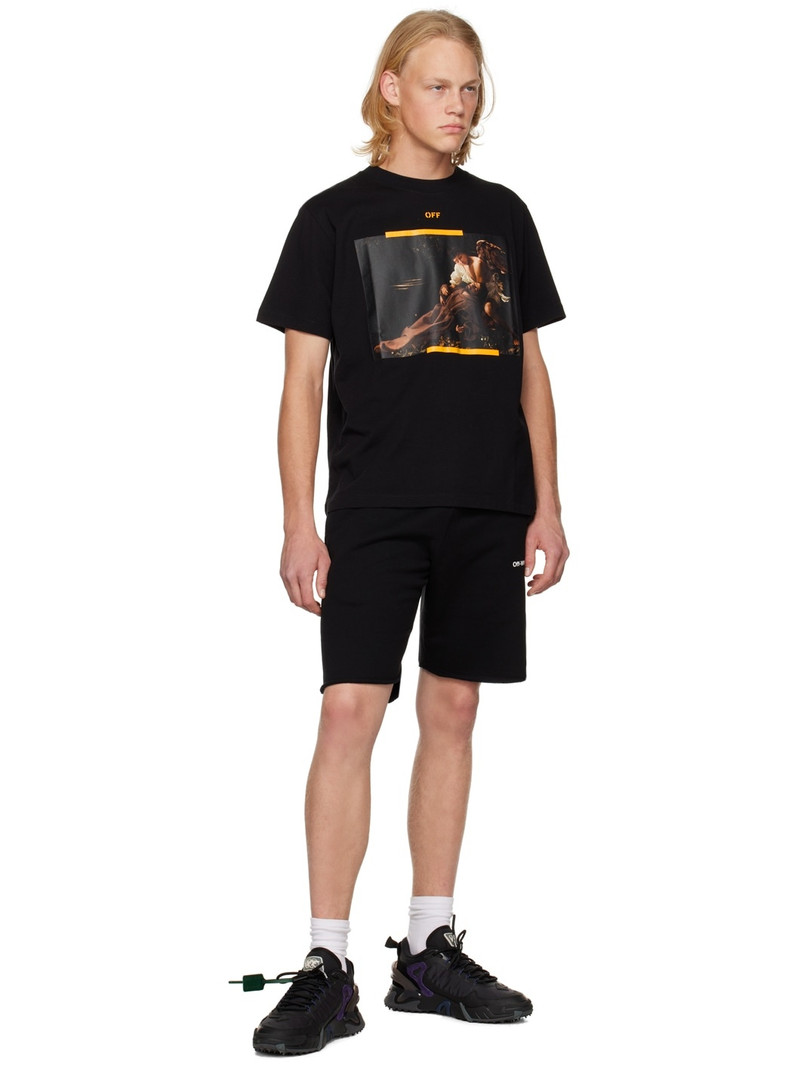 Off-White Black Printed T-Shirt outlook