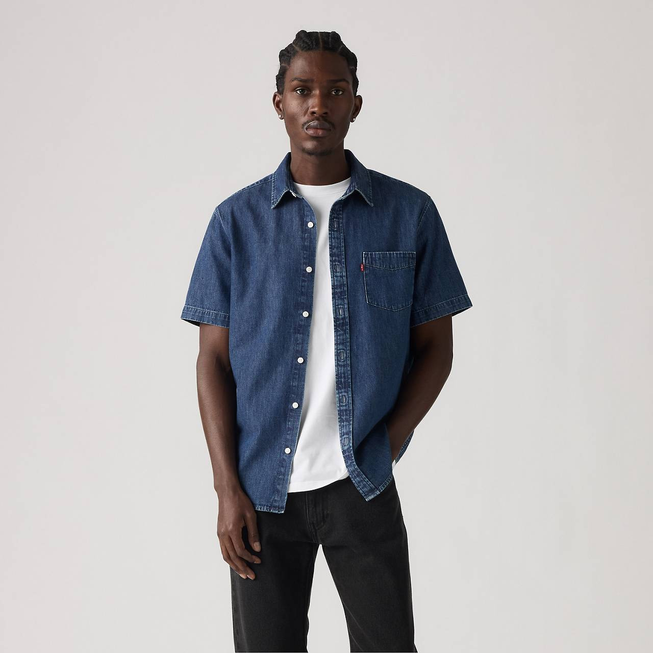 SHORT-SLEEVE CLASSIC STANDARD FIT SHIRT - 2