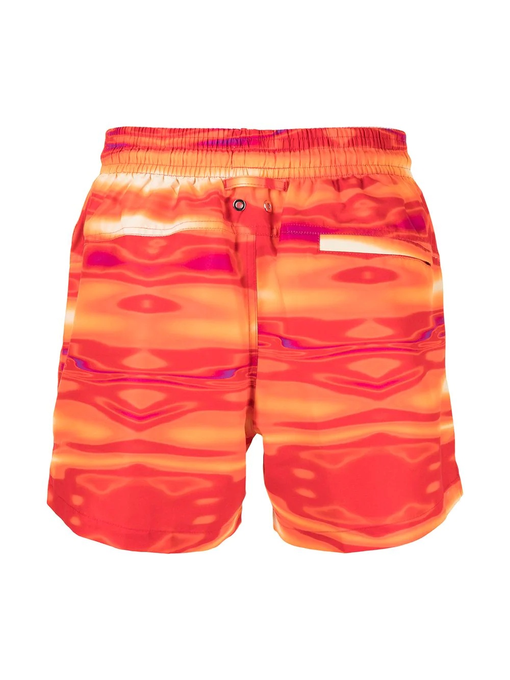 tie-dye swim shors - 2