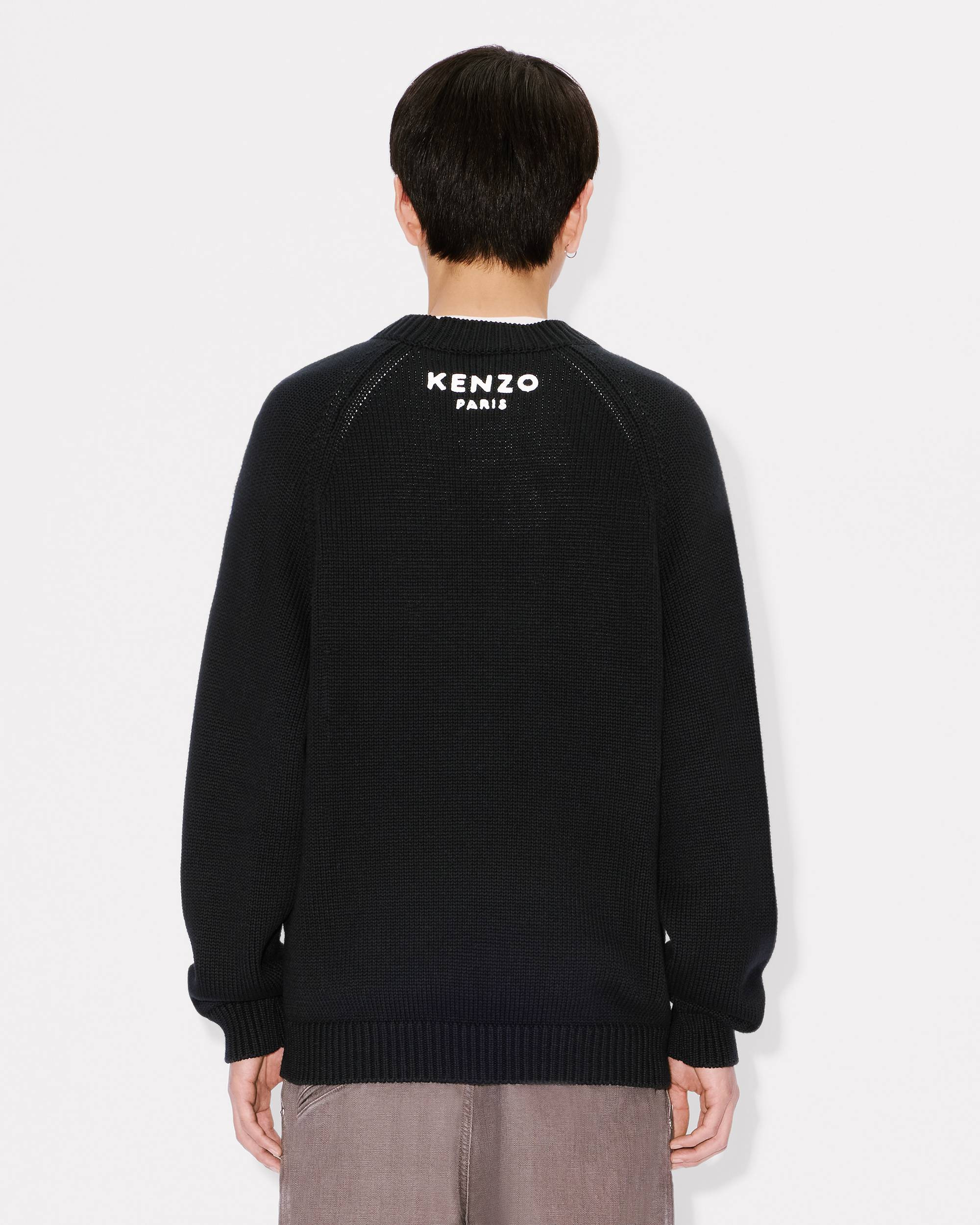 'Boke Flower' jumper in cotton wool - 4