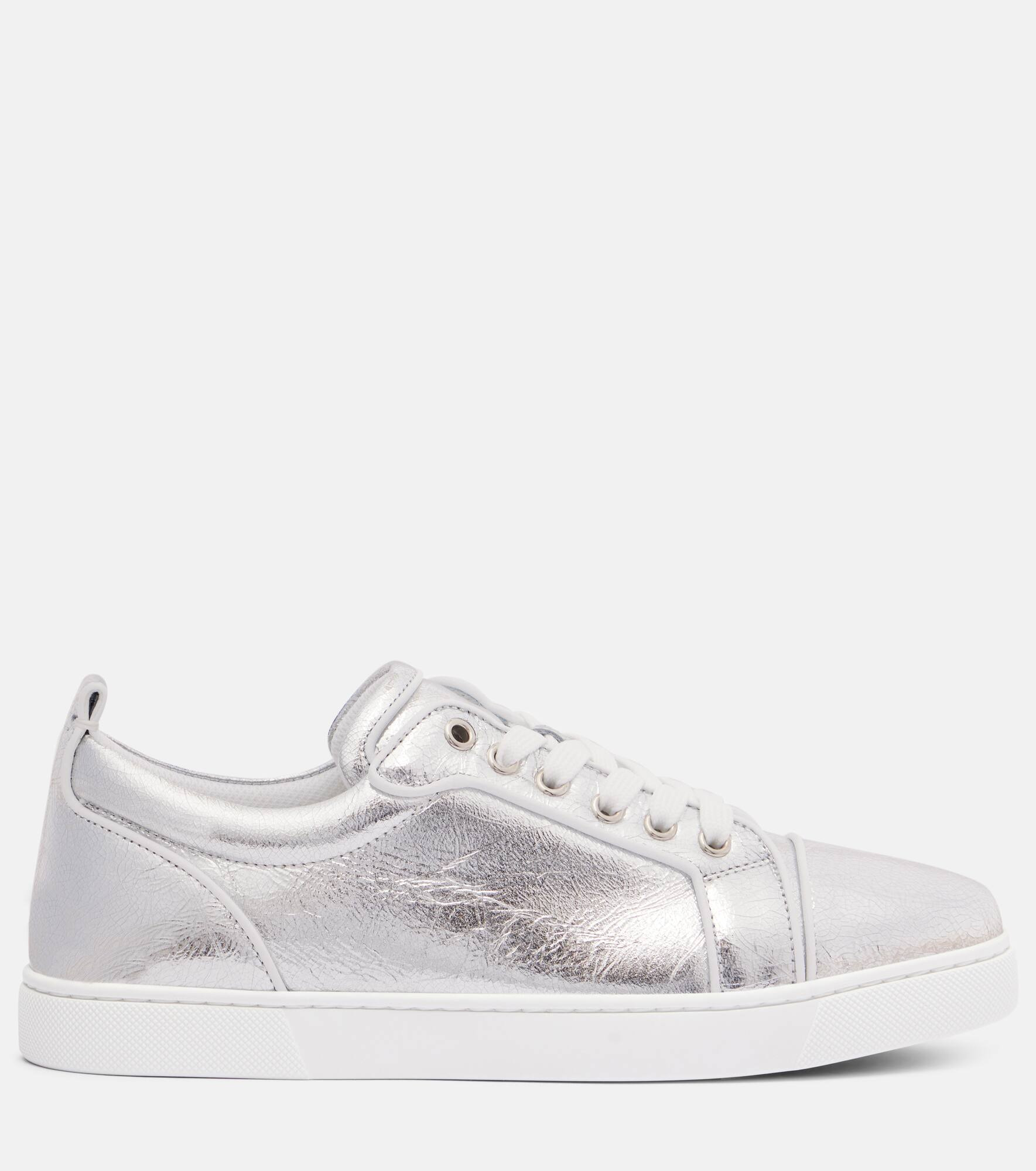 Louise Orlato metallic leather sneakers - 4