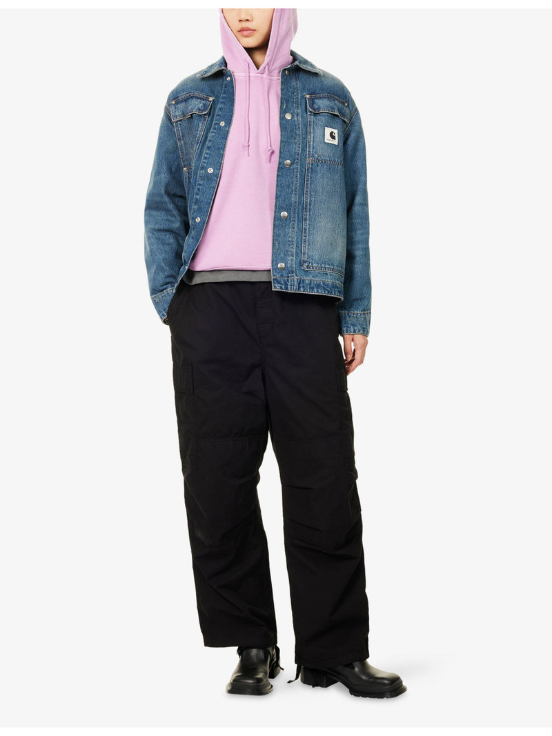 Carhartt Nelson Logo-Patch Cotton Hoody outlook