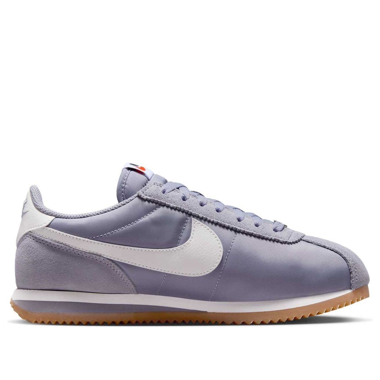(WMNS) Nike Cortez Textile 'Cement Grey Gum Light Brown Safety Orange Sail' DZ2795-005 - 2