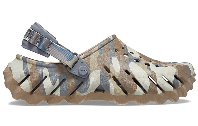 Crocs Echo Camo Redux Clog 'Charcoal Camo Green' 209134-025 - 3