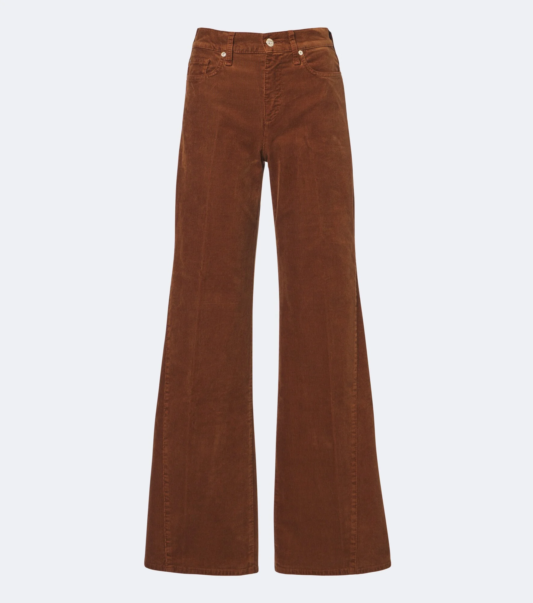 Lotta cotton-blend corduroy wide-leg pants - 1