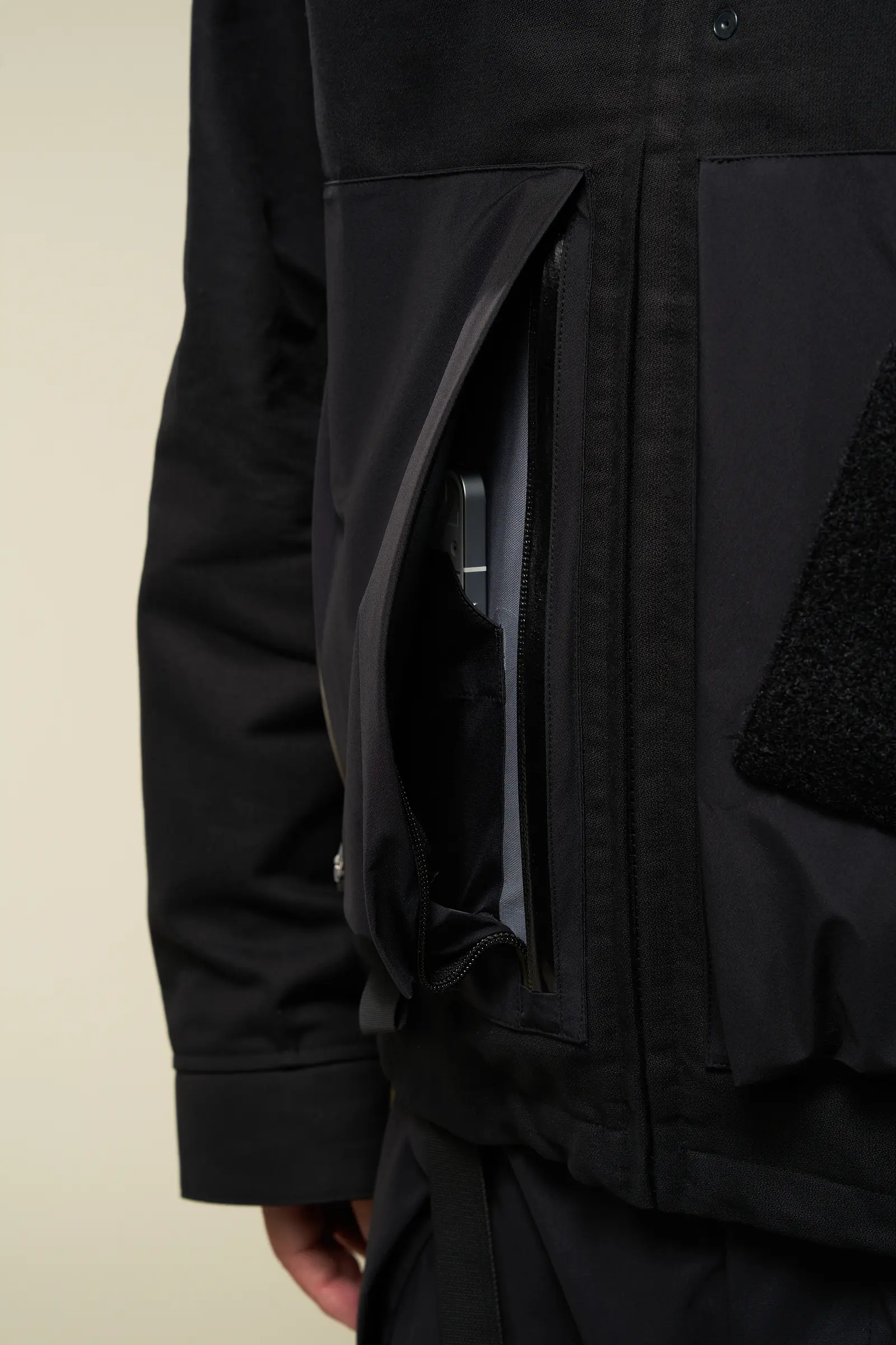 J121A-KI Cotton Jacket Black - 12