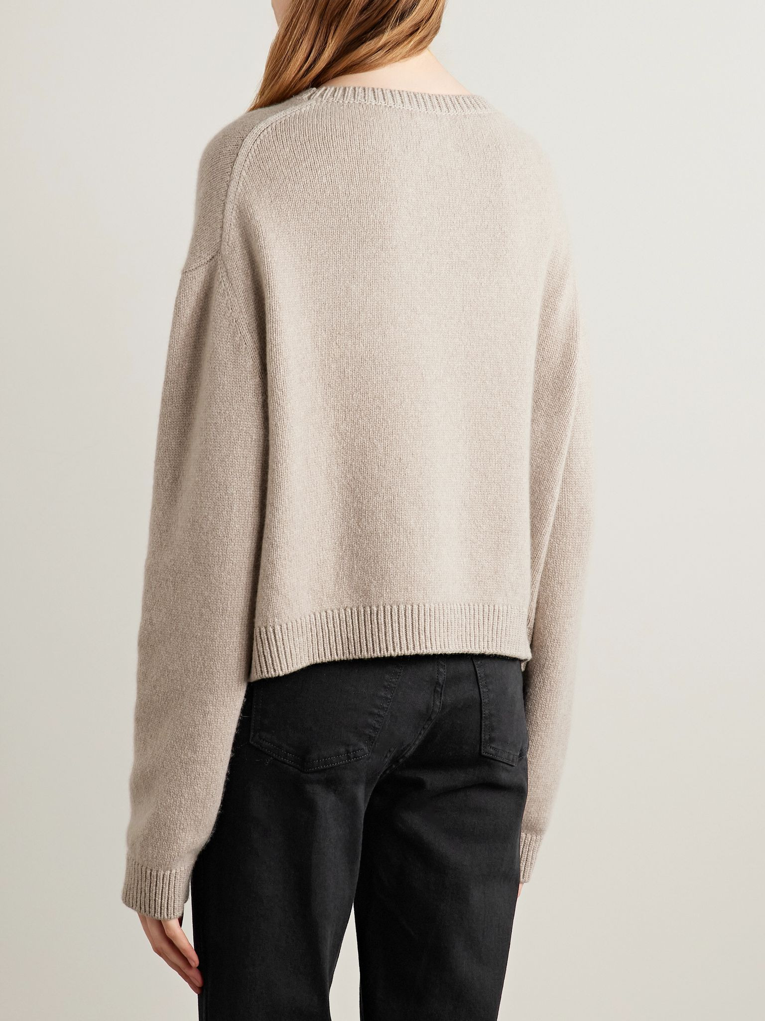 Milo cashmere sweater Beige - 4