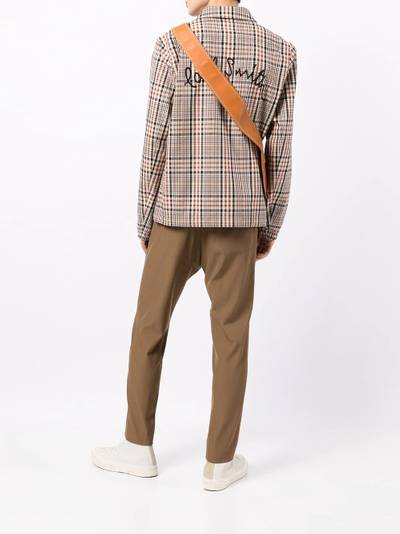 Paul Smith checked cotton shirt jacket outlook