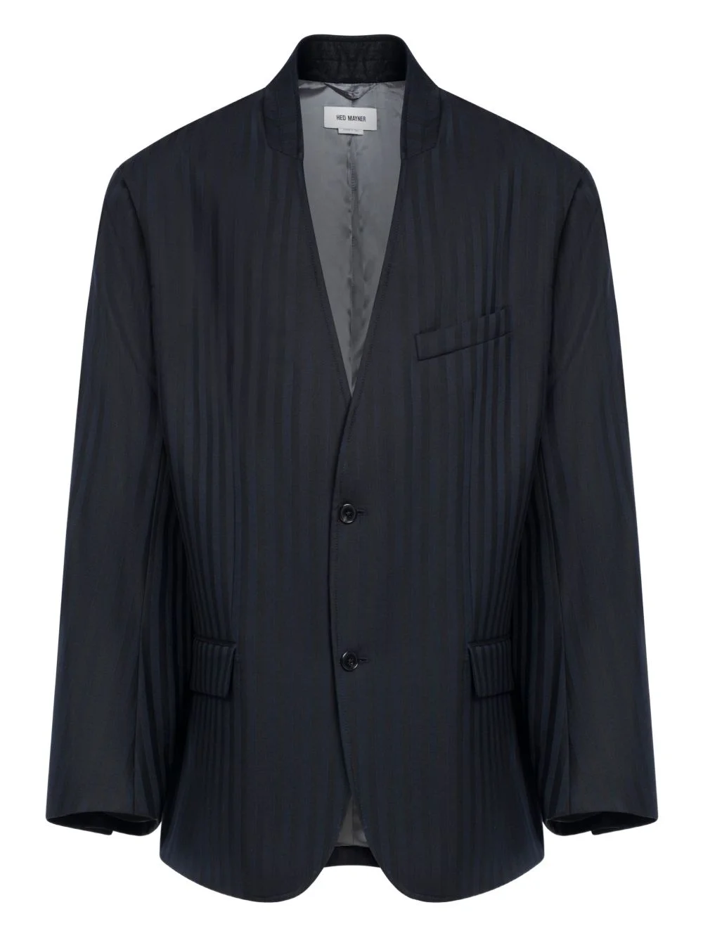 striped two-button jacket - 1