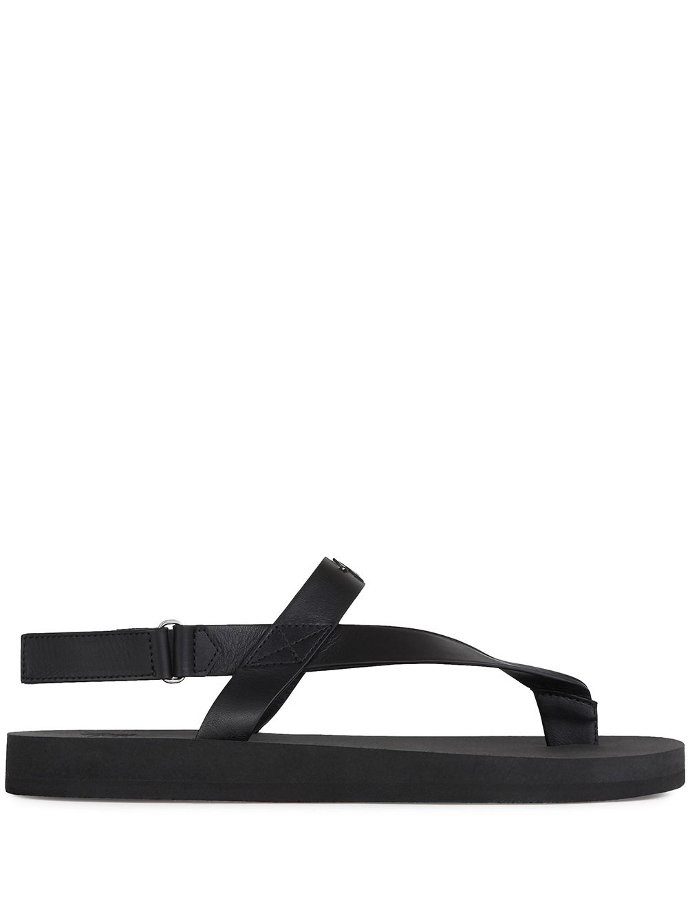 toe strap sandals - 1